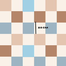 Load image into Gallery viewer, Blue earthy checks
