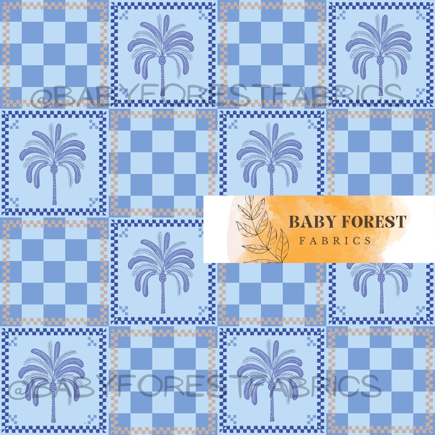 Blue Checkered Summer