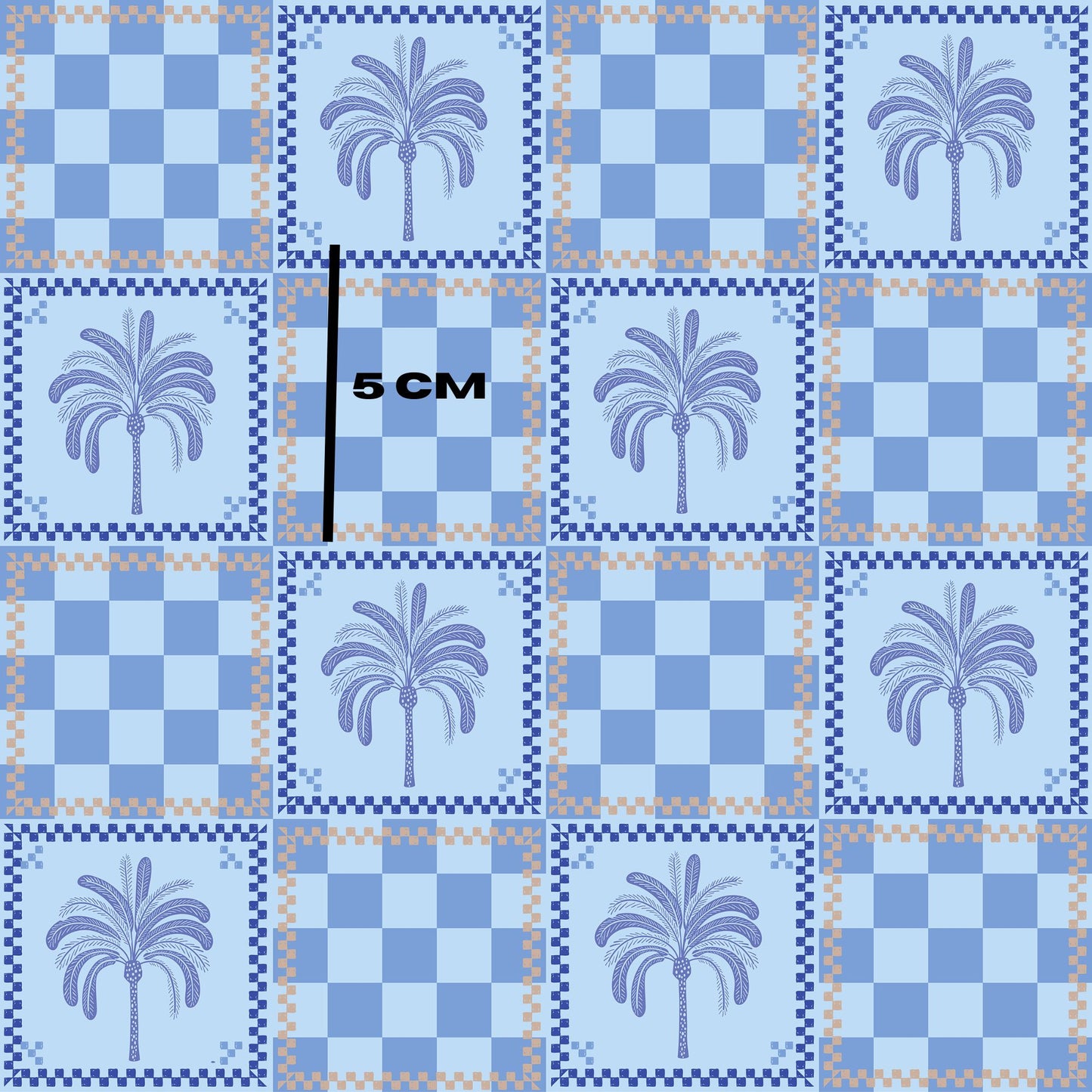 Blue Checkered Summer