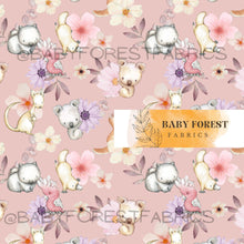 Load image into Gallery viewer, Floral koala dark pink
