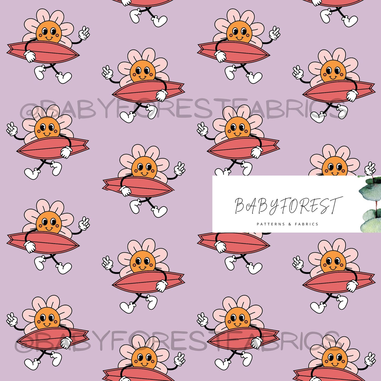 Surf Daisy Purple