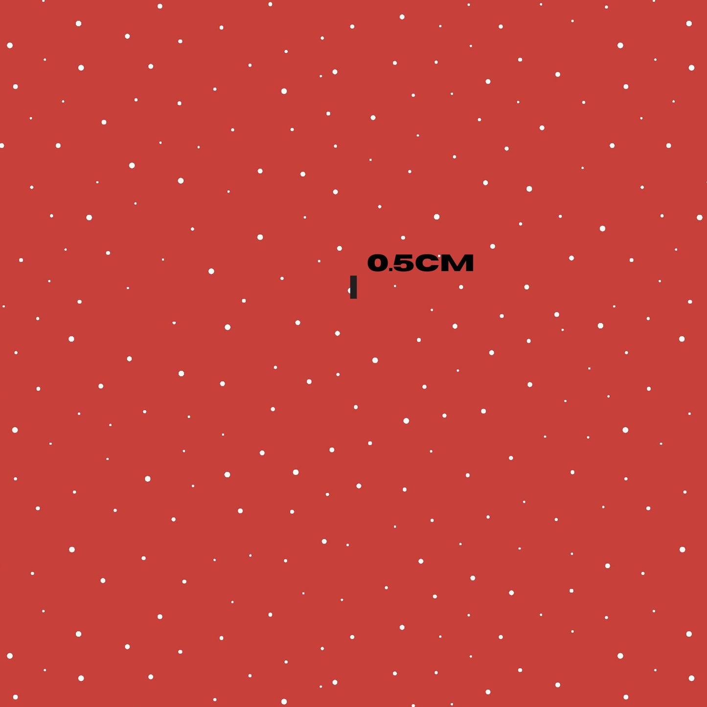 Mini dots red
