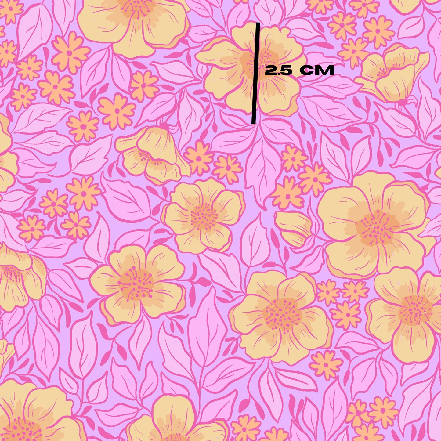 Yellow garden blossom