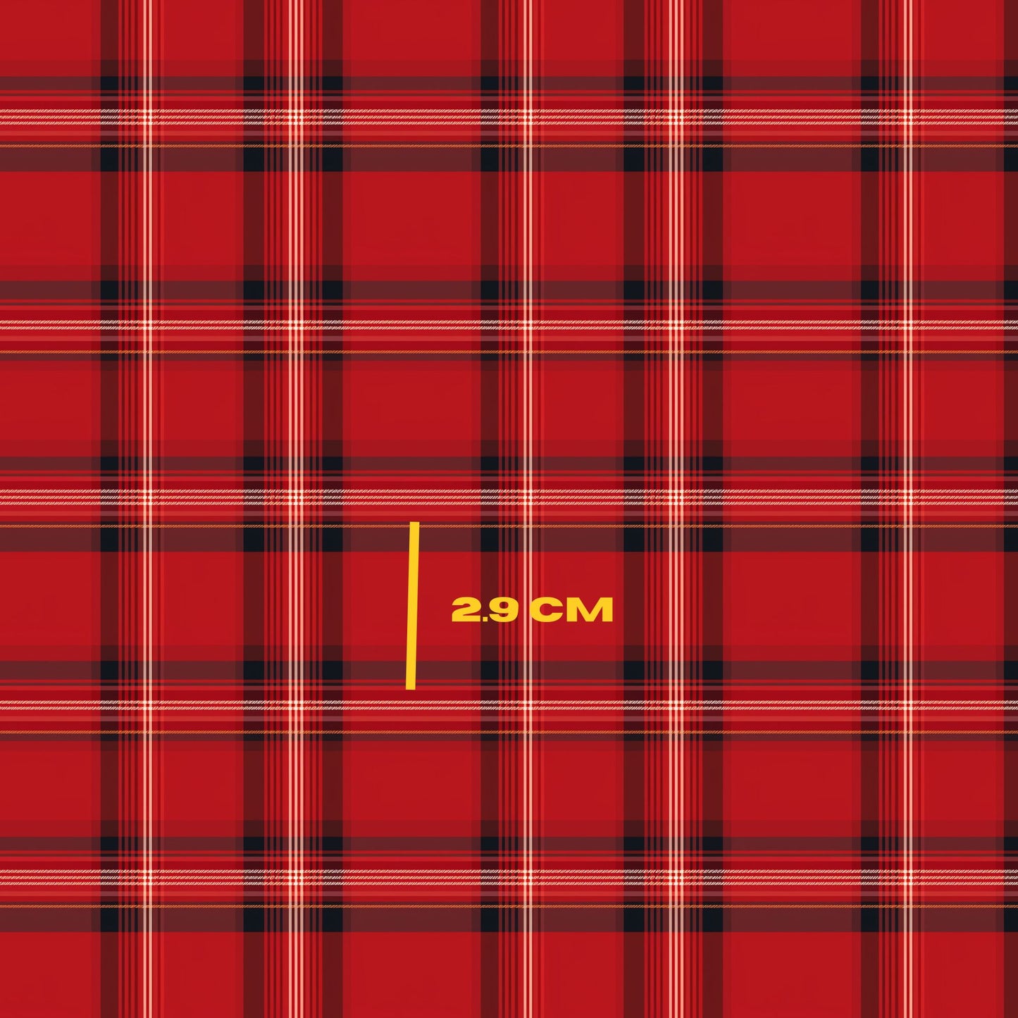 Large red plaid