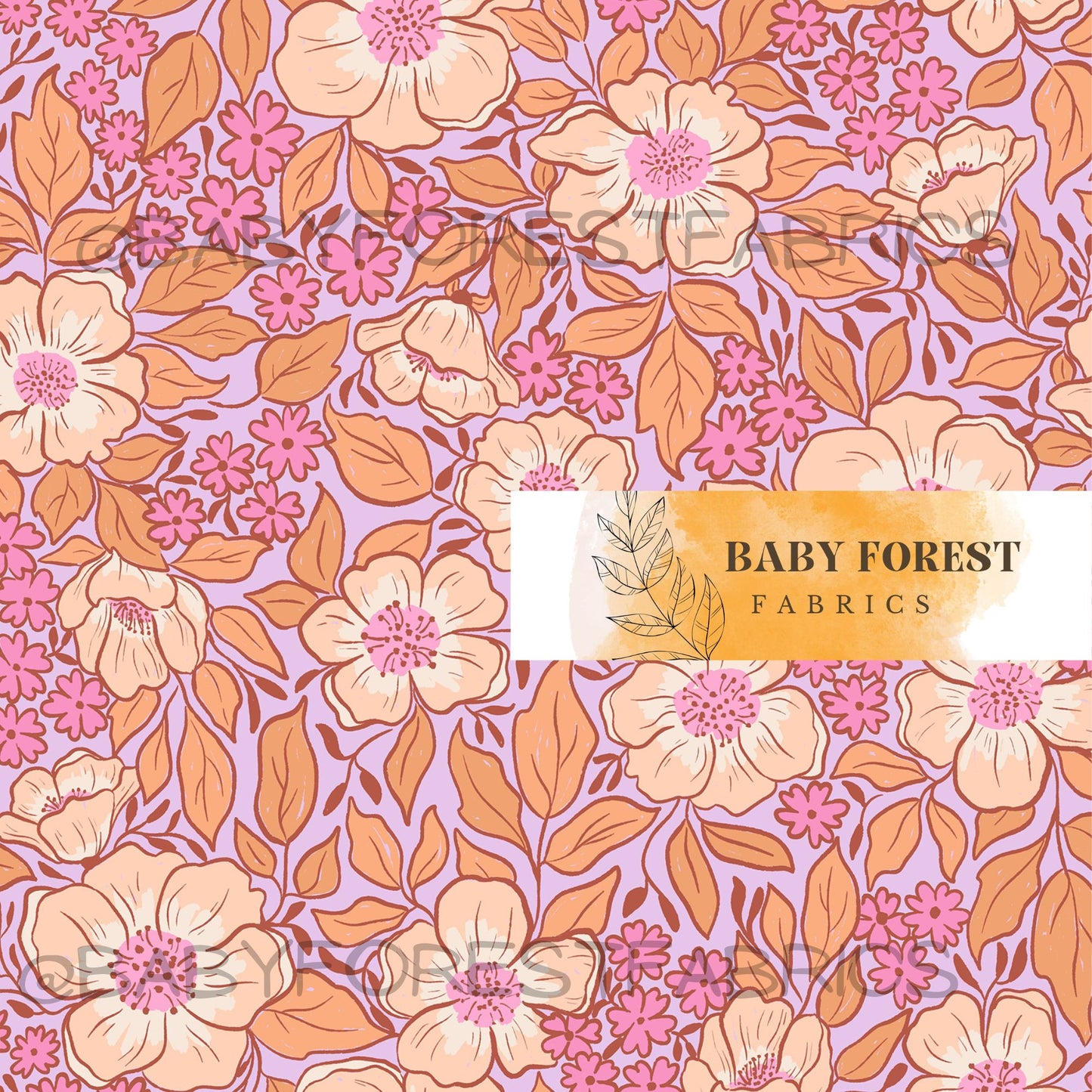 Peach garden blossom