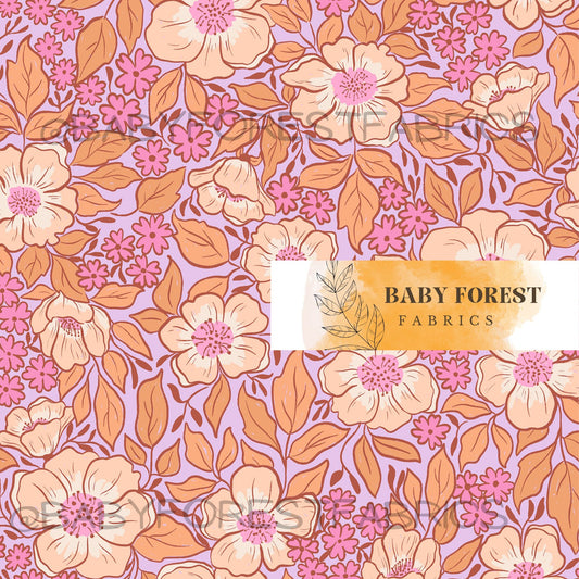 Peach garden blossom