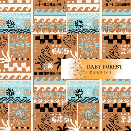 Tiki surf patchwork