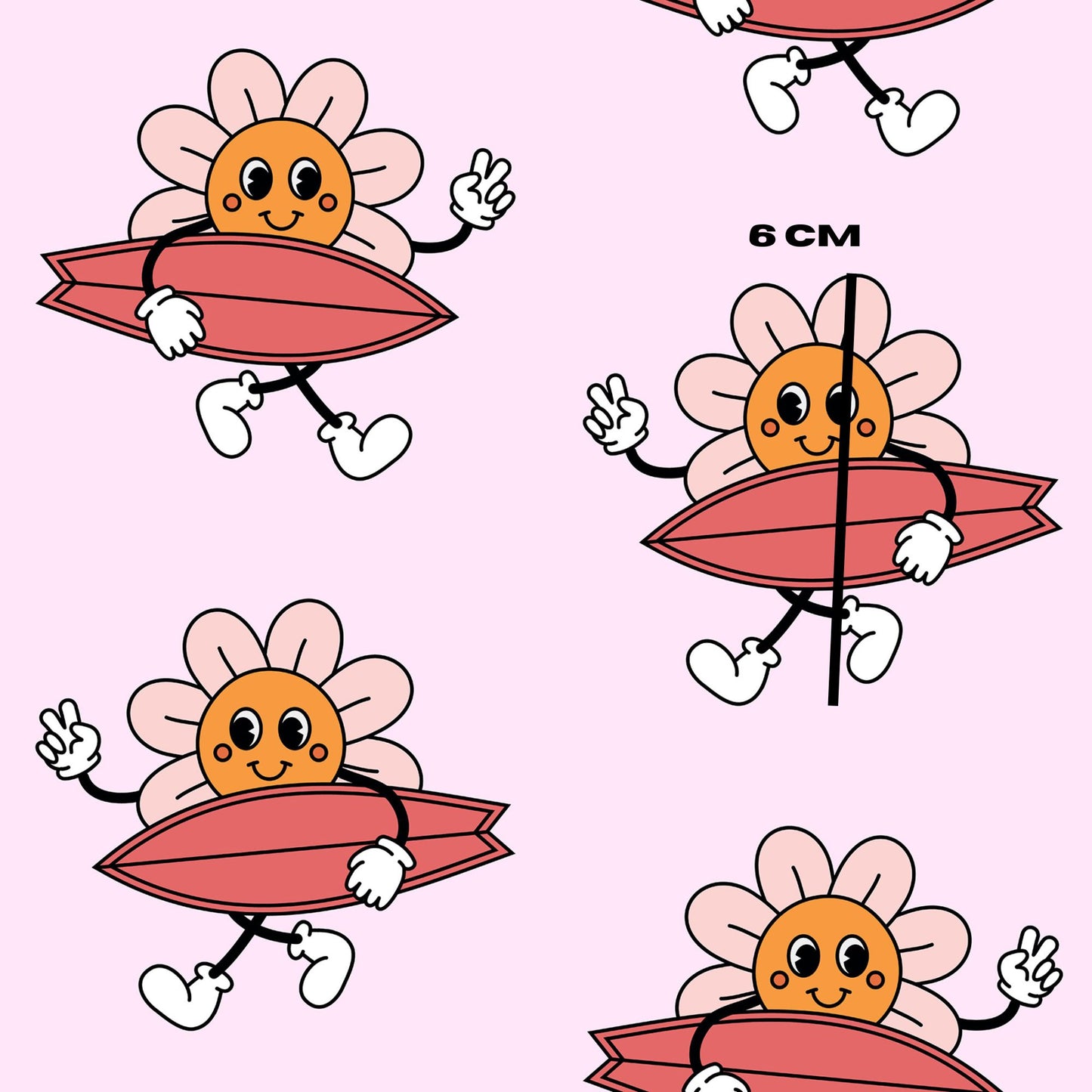 Surf Daisy Pink