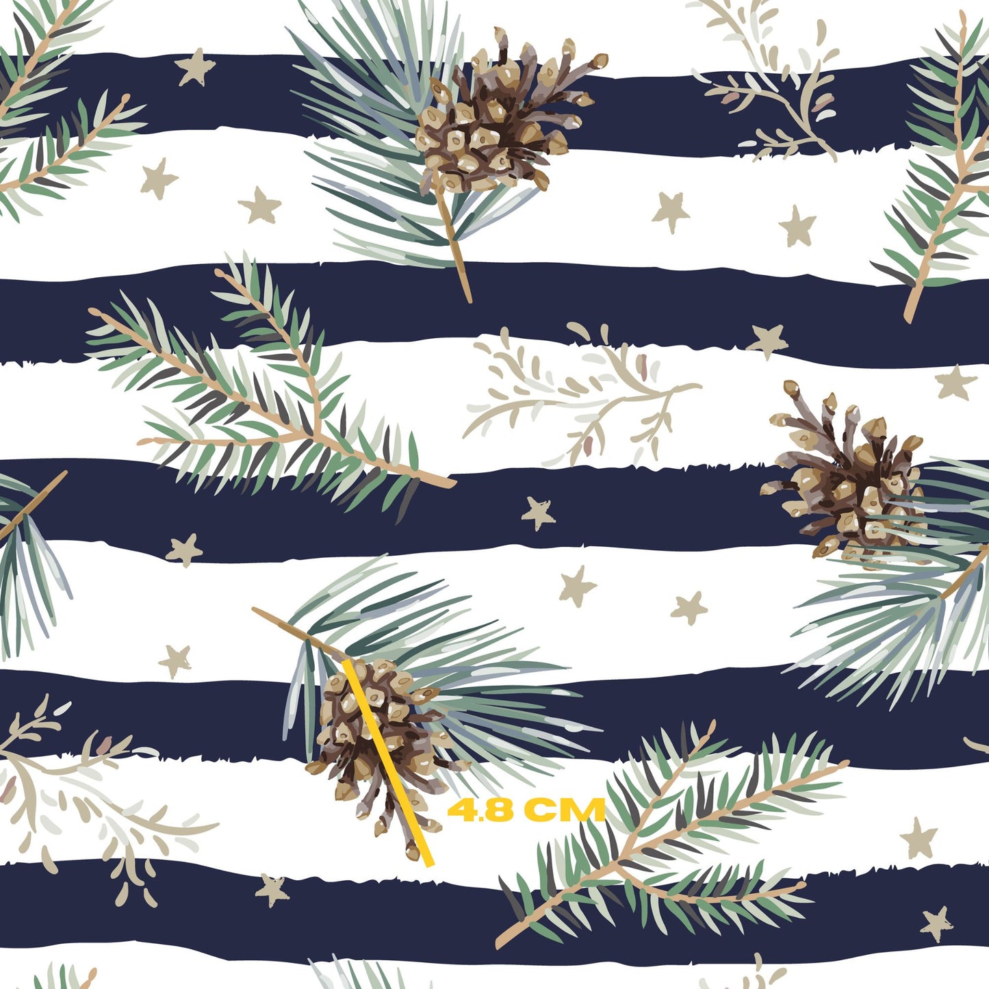 Pinecone stripe