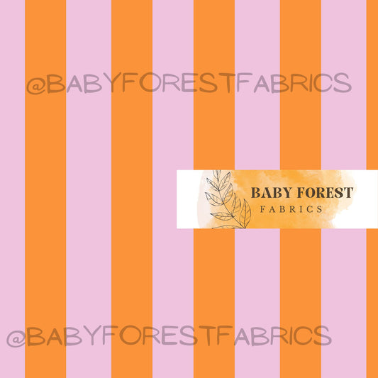 Orange purple stripes