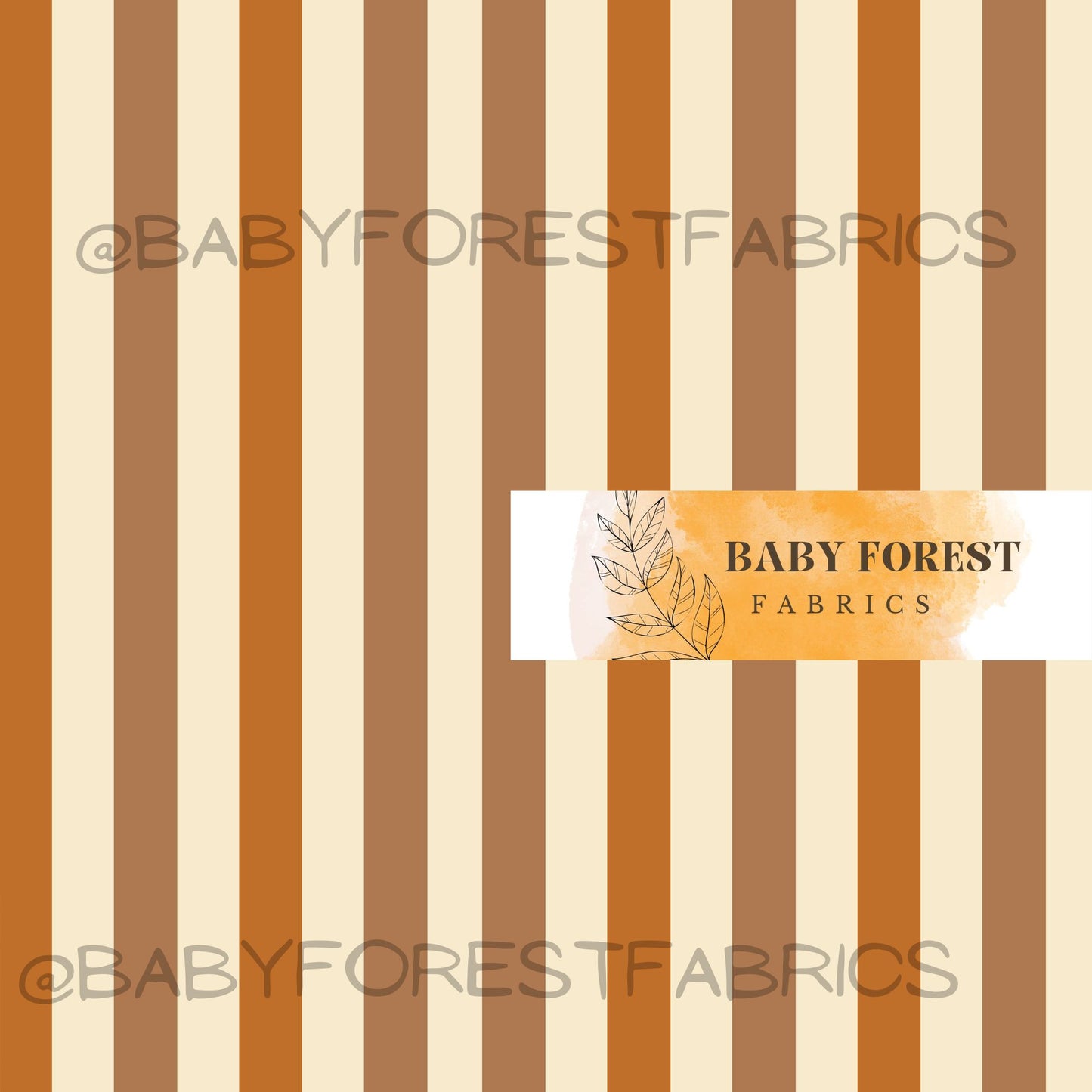 Gingerbread Stripes