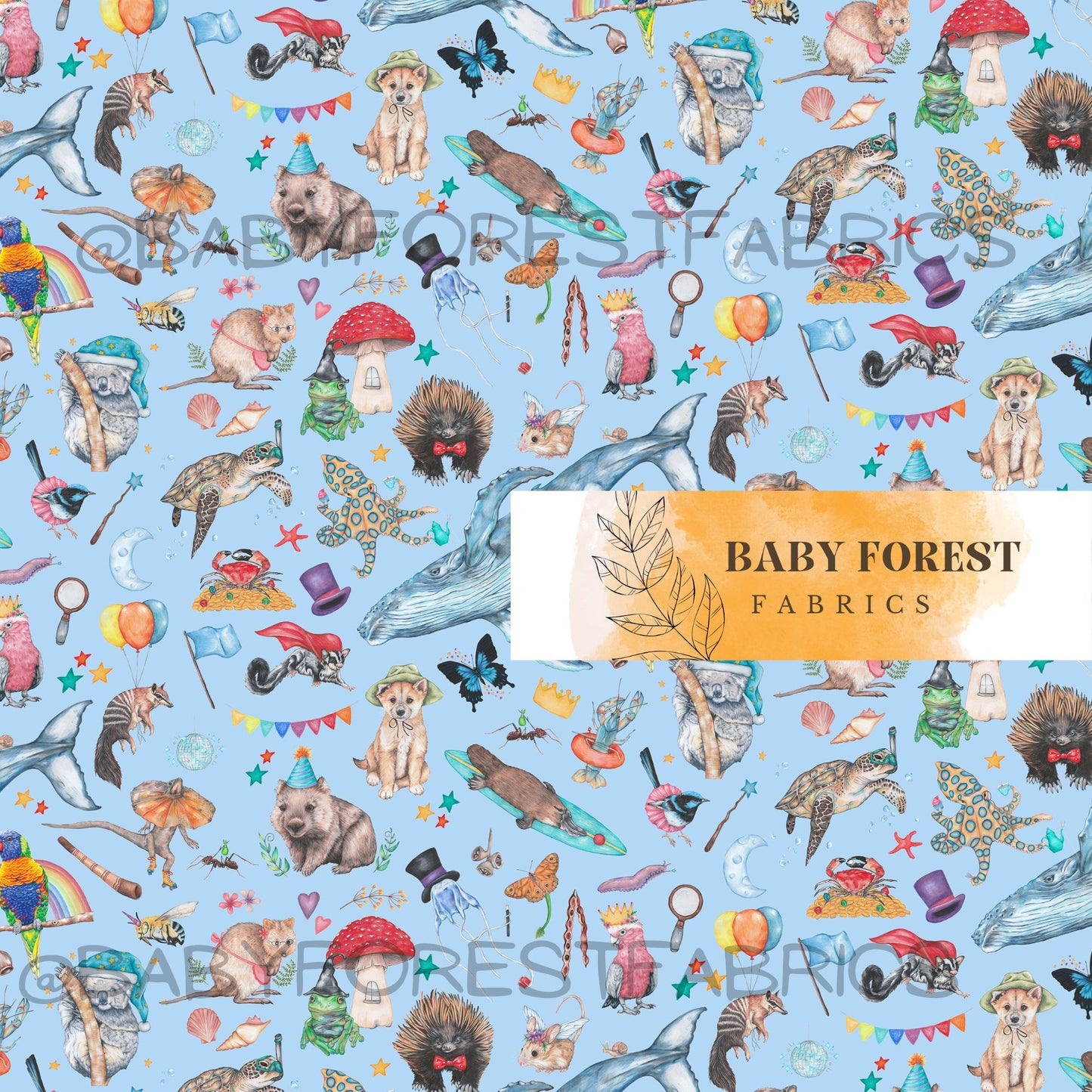 Australiana magic baby blue