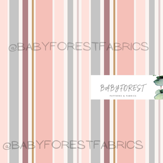 Pastel thick stripes