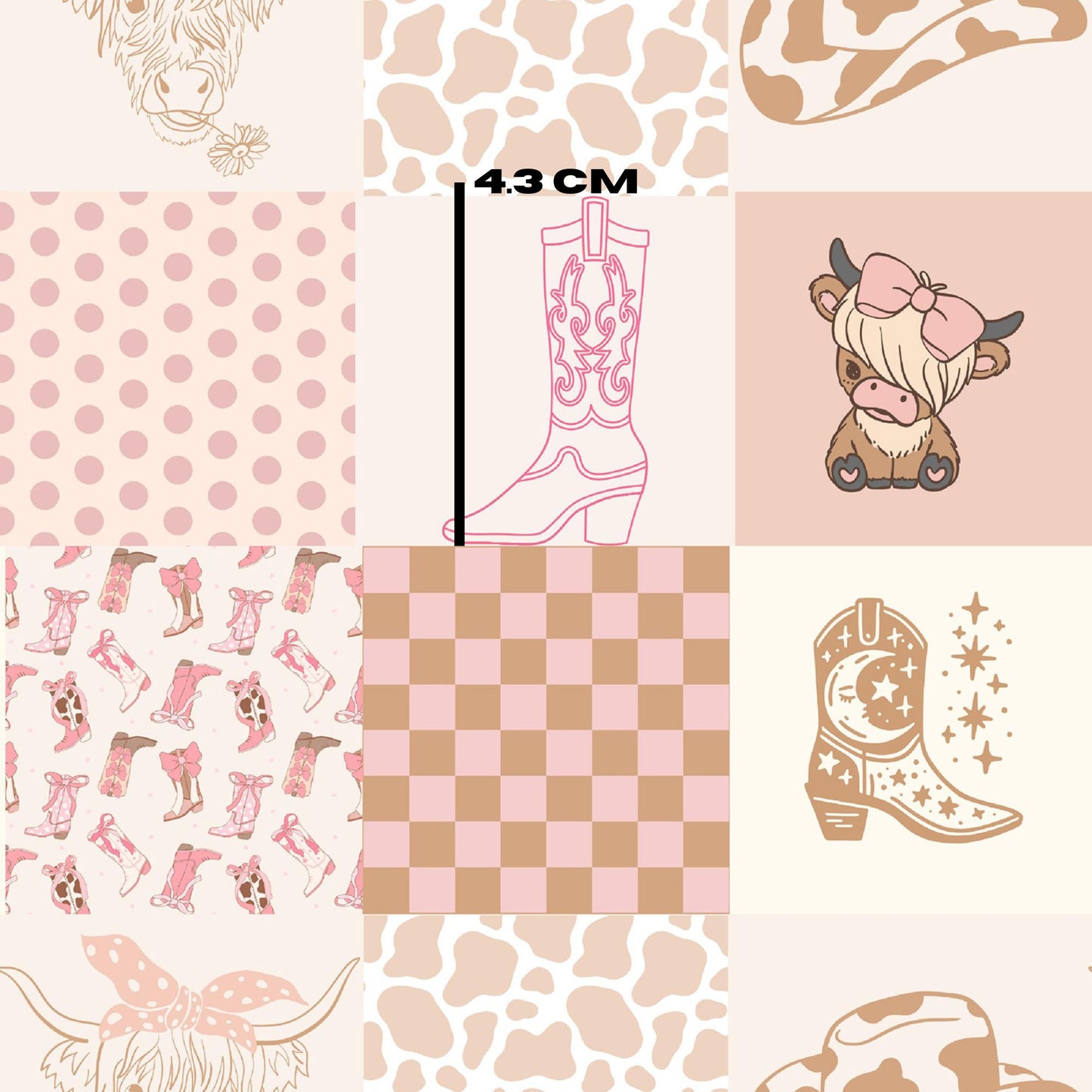 Cowgirl patchwork