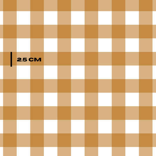 Rust Gingham