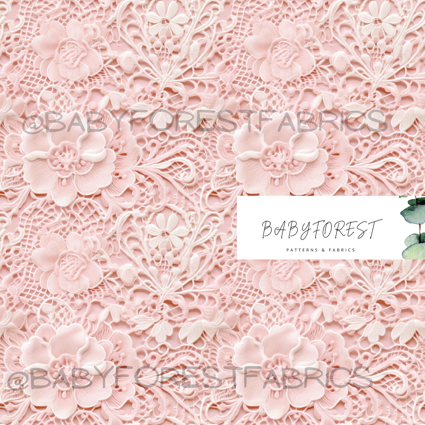 Pink Lace 3D