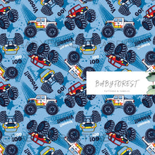 Load image into Gallery viewer, Blue Monster Trucks
