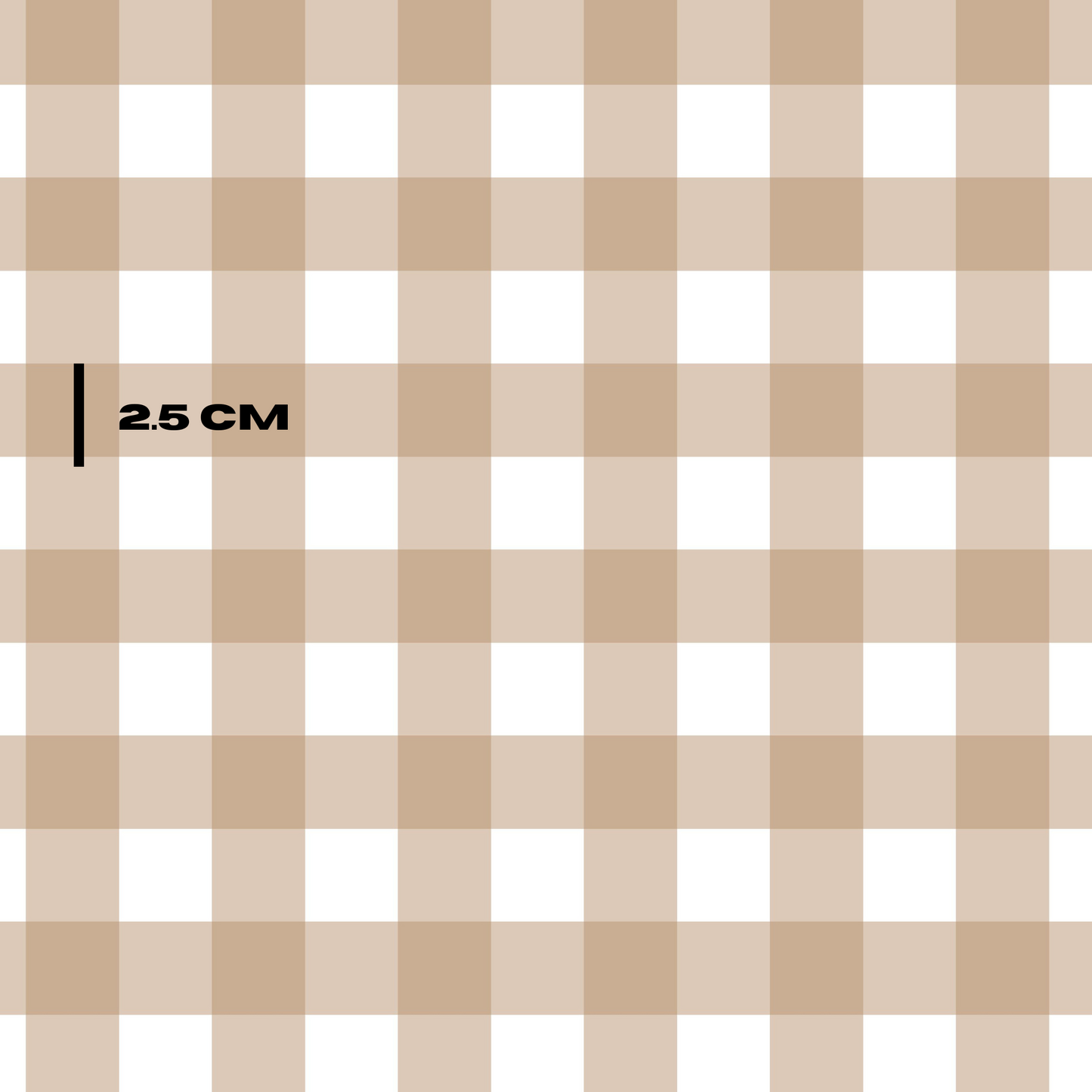 Beige Gingham