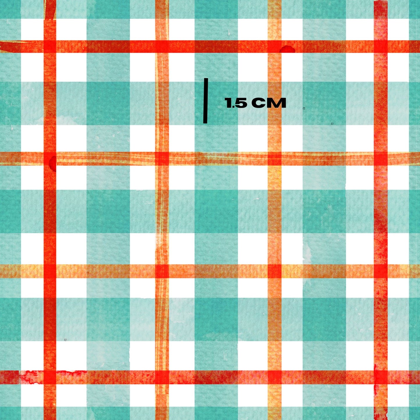 Watercolor plaid