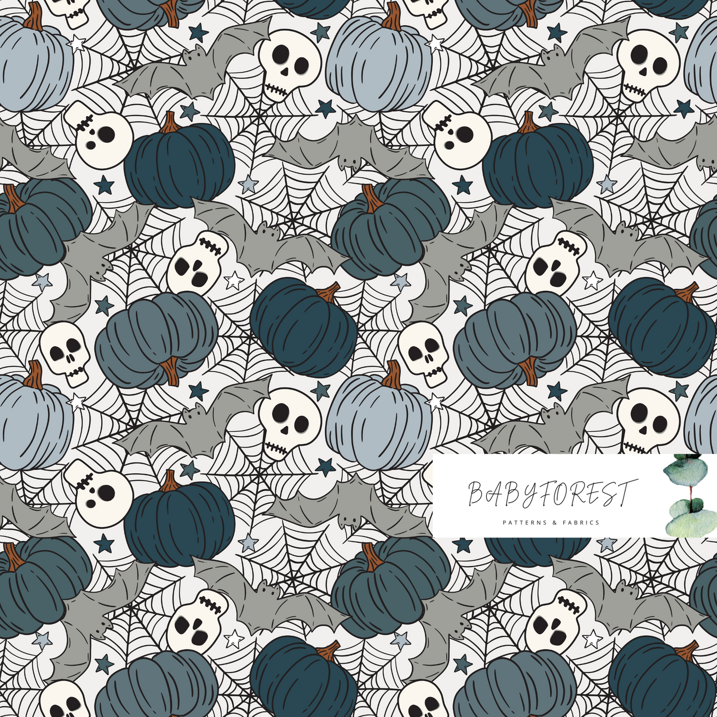Halloween skulls