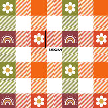 Load image into Gallery viewer, Autumn Rainbow Gingham
