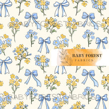 Load image into Gallery viewer, Blue floral bows

