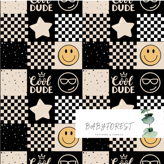 Black Check Smiley