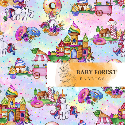 Unicorn in candy land