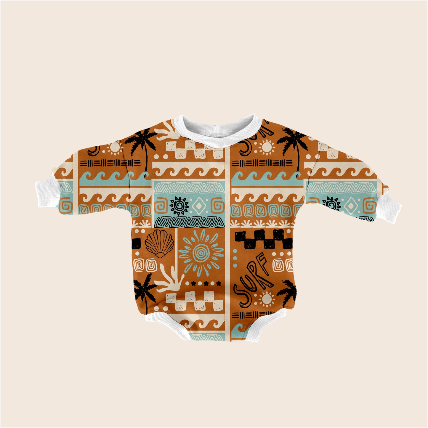 Tiki surf patchwork
