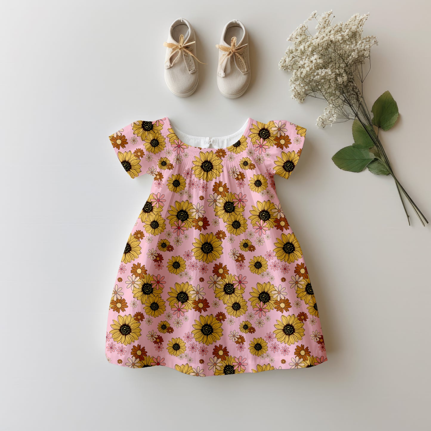 Summer sunflower pink