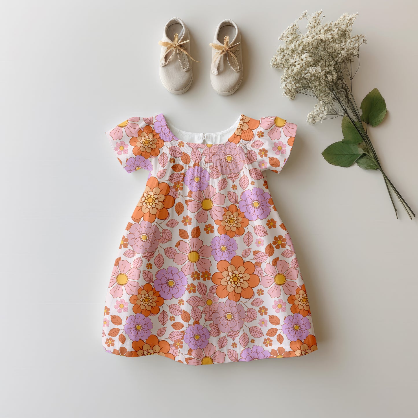 Delicate pink florals