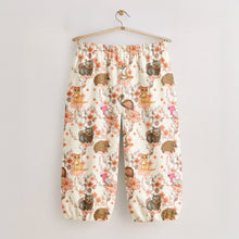 Load image into Gallery viewer, bush babies in Rust florals
