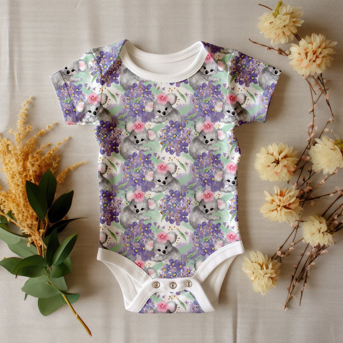 Purple Spring time Koalas