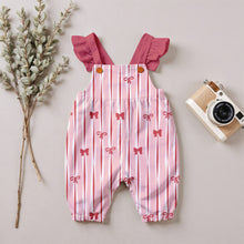 Load image into Gallery viewer, pink bow stripes
