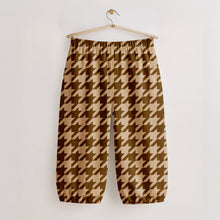 Load image into Gallery viewer, dark brown houndstooth
