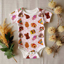 Load image into Gallery viewer, Aussie snacks pink polka dot
