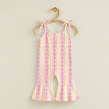 Load image into Gallery viewer, yellow strawberry coquette stripes
