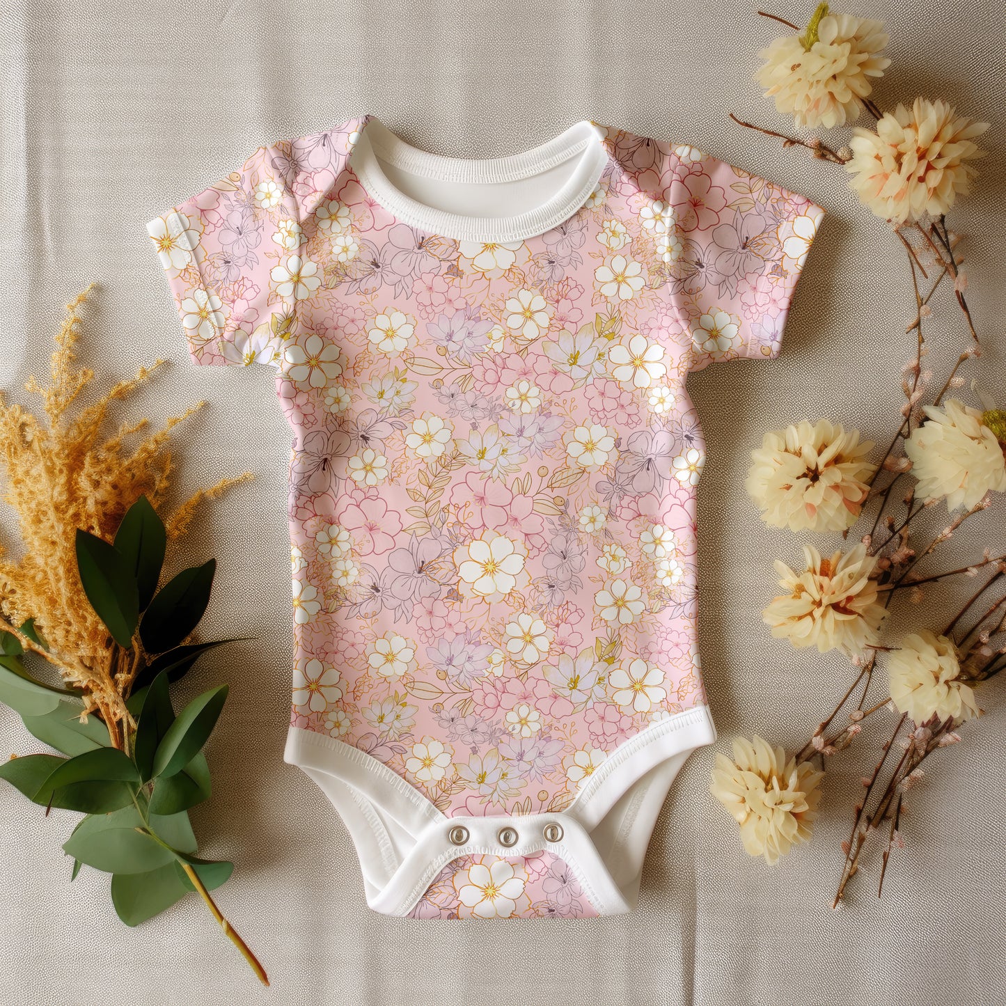 Mini pink and gold