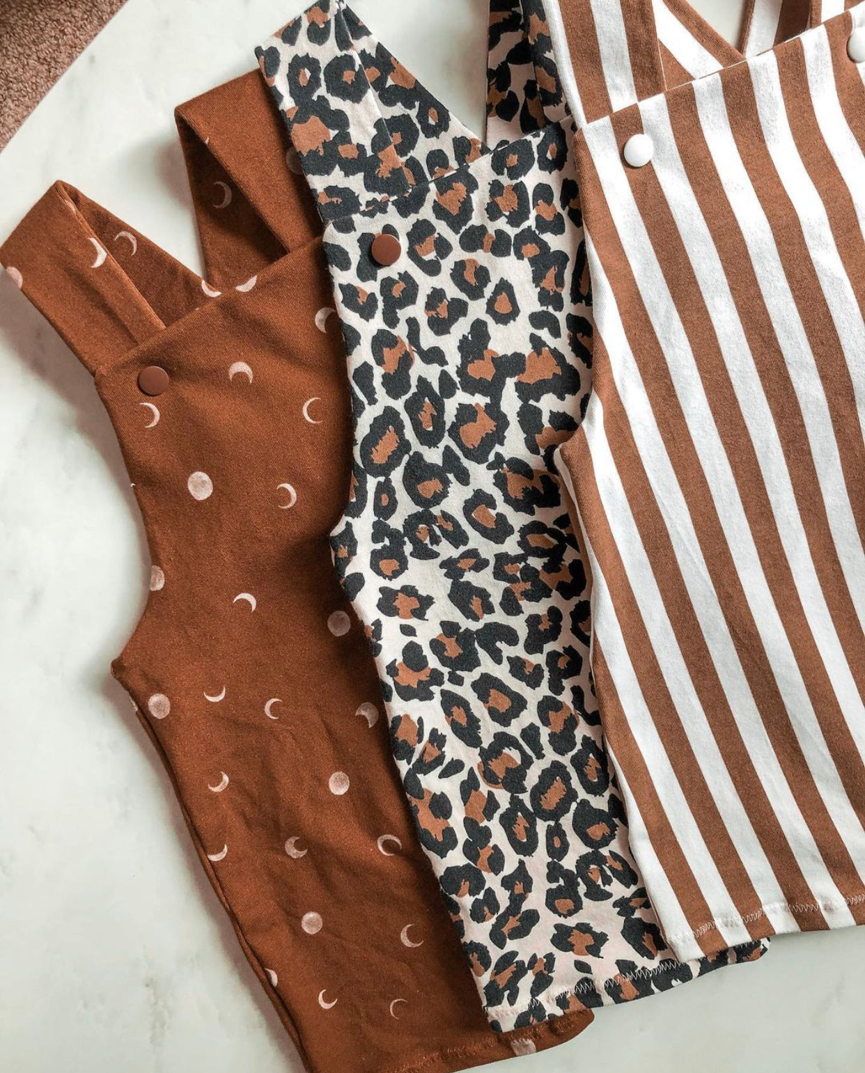 Leopard overalls