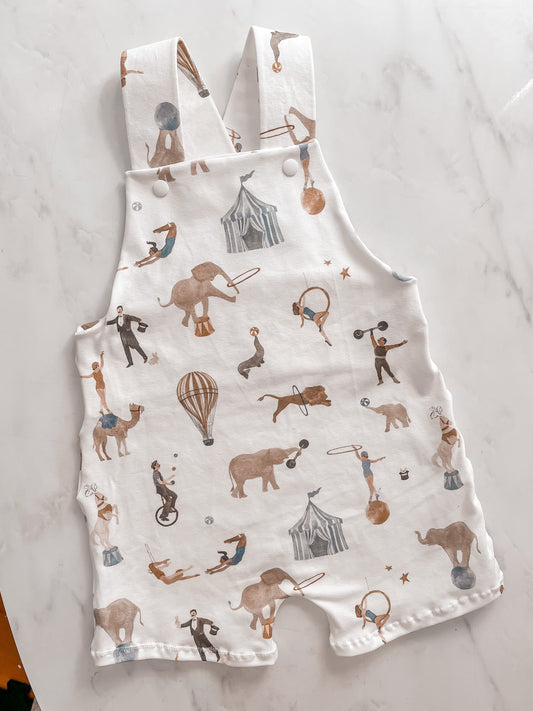 Blue circus overalls 2-3 years