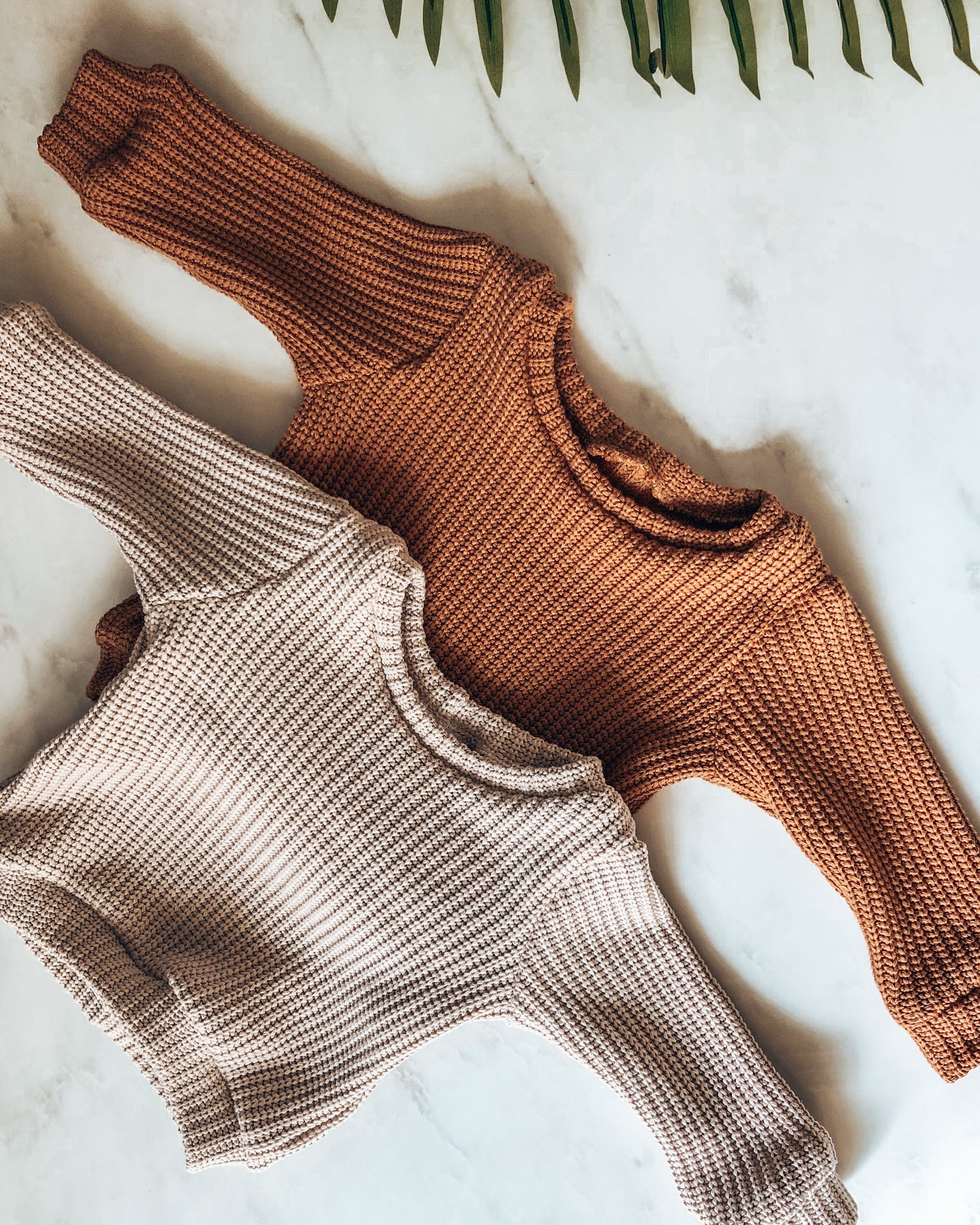 Caramel Pullover knit Sweater